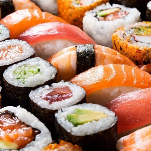 60 db os sushi megamix válogatás a Sushi Gardenben