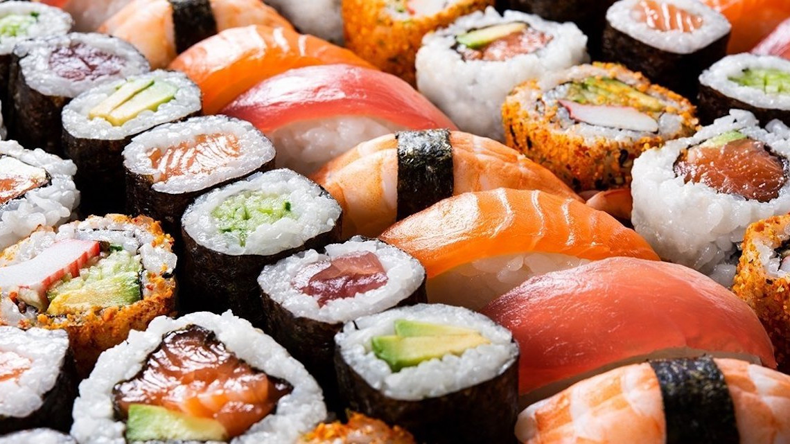 60 db os sushi megamix válogatás a Sushi Gardenben